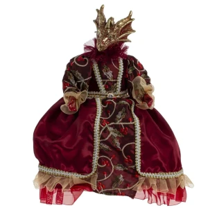 Фигурка новогодняя Дракон 43 см цвет бордовый