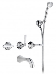 1903 ** 05 Комплект ванны с центральным изливом «парус» Nicolazzi Series Teide