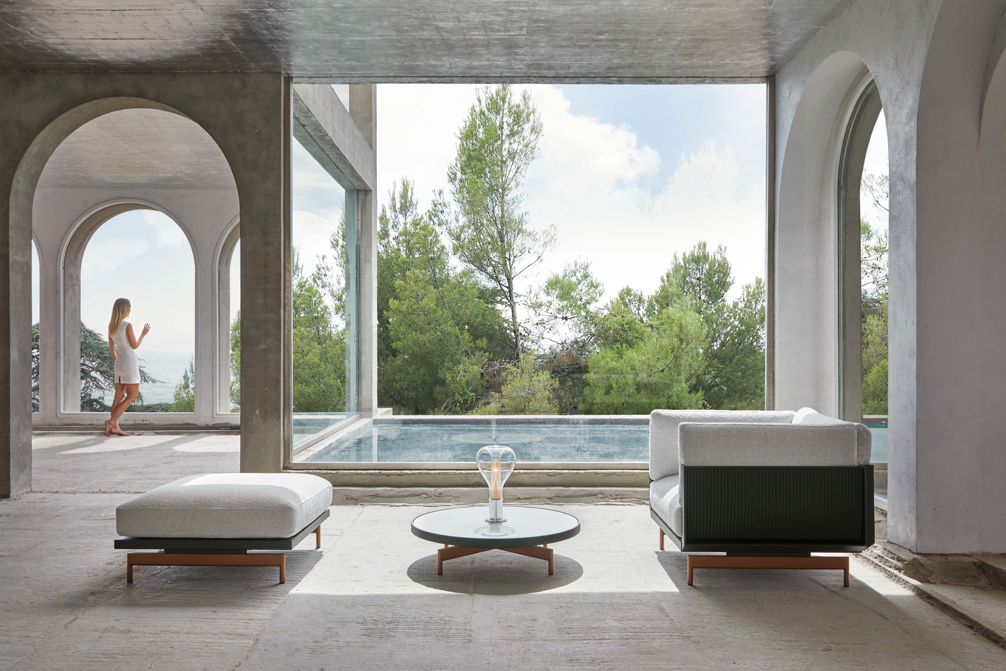 Садовый стул из ткани и алюминия с термокрытием GANDIABLASCO Onde ARCH-00136154 - Вид №53