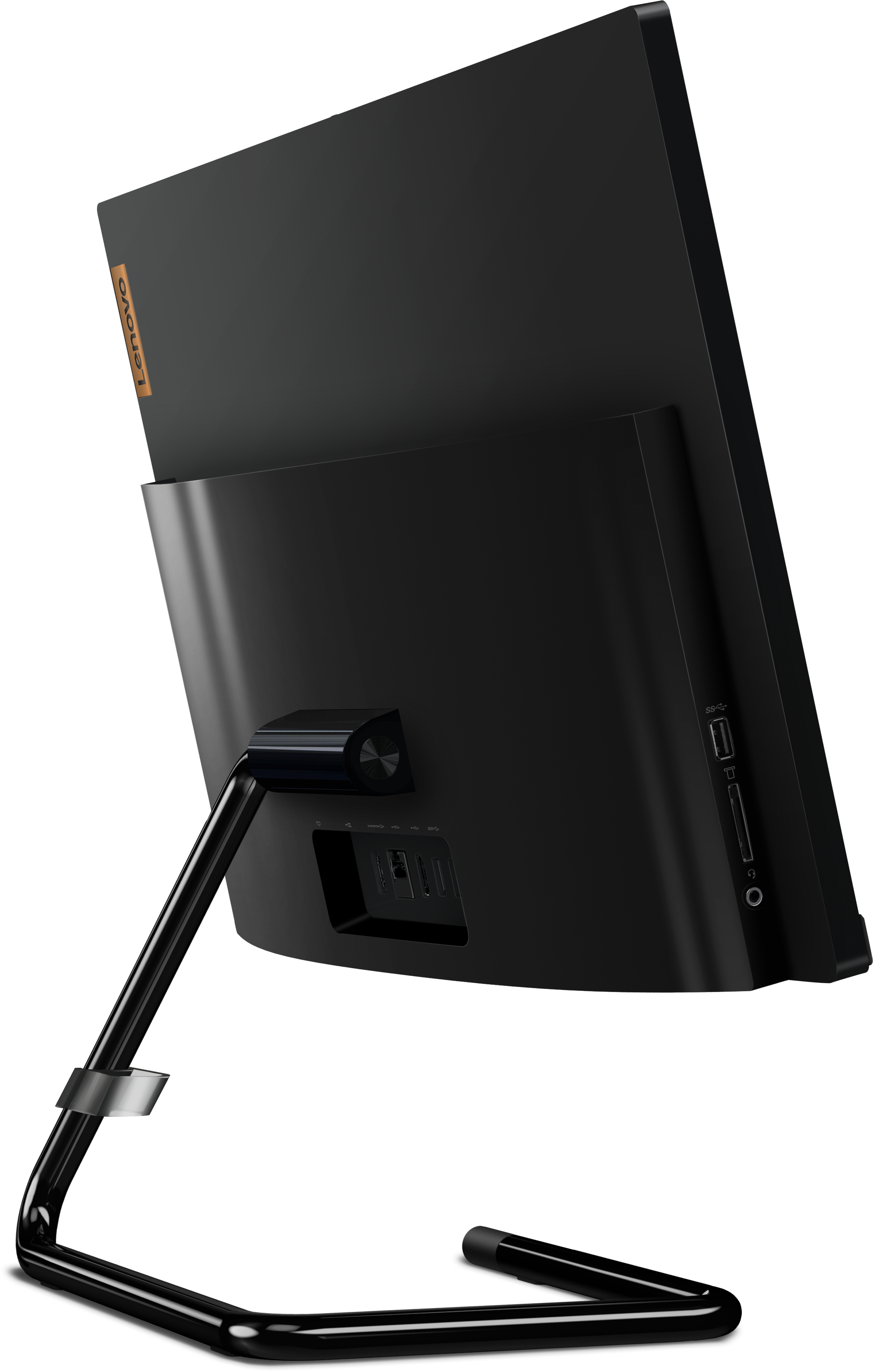 F0EA0048RK ideacentre aio a340-22igm 21.5"(1920x1080 ips)/intel celeron j4025(2ghz)/4096mb/128ssdgb/nodvd/int:intel uhd graphics 600/bt/wifi/war 1y/5.28kg/black/w10 + клавиатура, мышь usb Lenovo Santreyd  - Вид №5