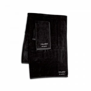 Набор, состоящий из № 2 черных полотенца  NEWFORM Италия