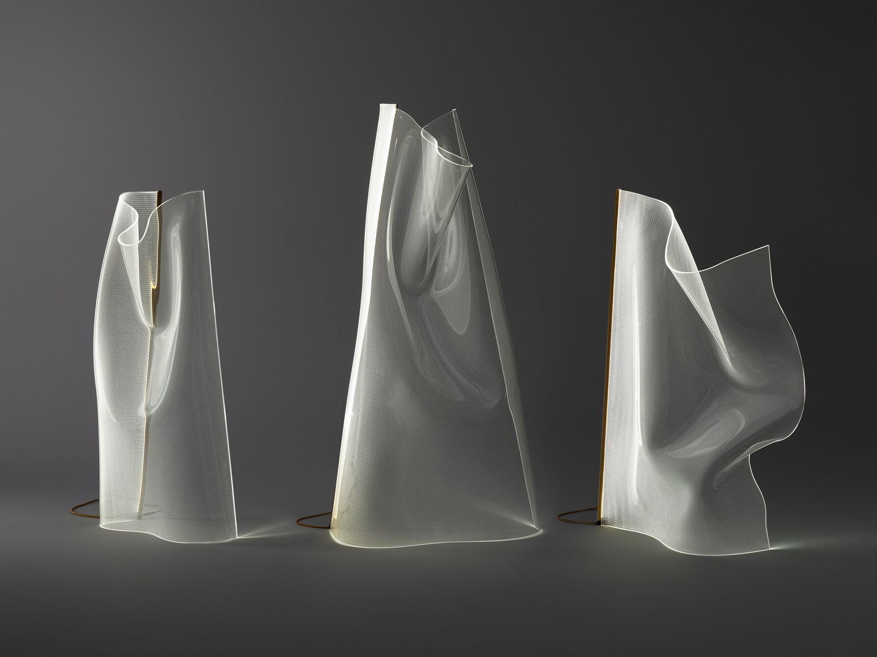 Акриловый светодиодный торшер ручной работы с диммером PARACHILNA GWEILO ARCH-00145989