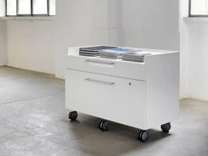 Sinetica Тумба офисная металлическая на колесиках с замком