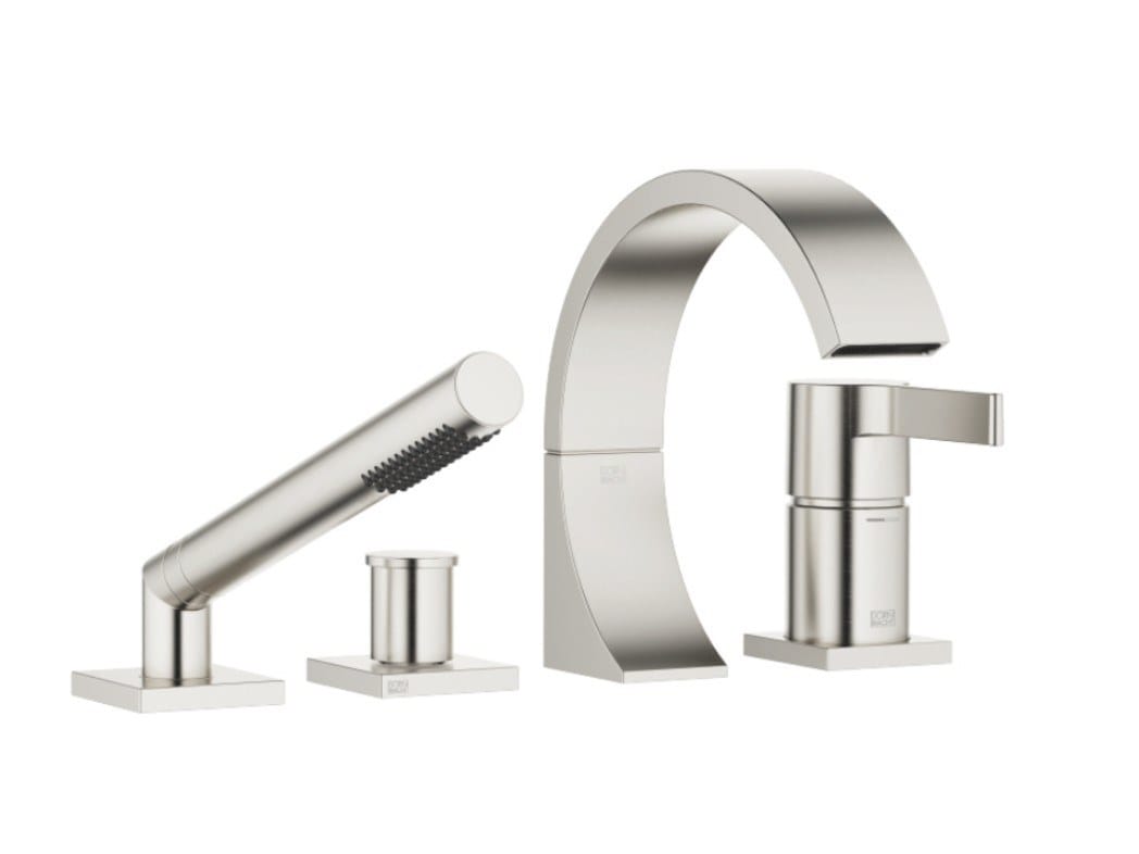 Смеситель для ванны с 4 отверстиями из хромированной латуни с переключателем DornBracht CYO ARCH-00119129