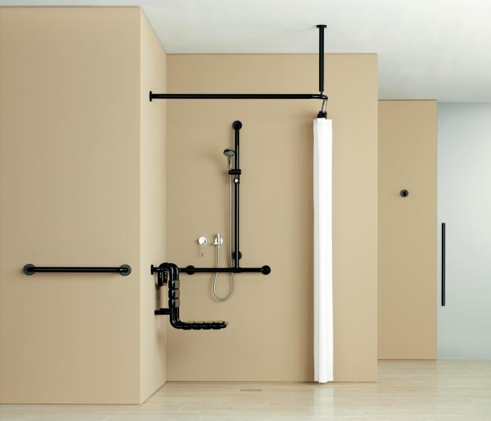 802.34.V0230 Active+ занавеска для душа/кабины HEWI Duschvorhänge/-stangen  - Вид №6