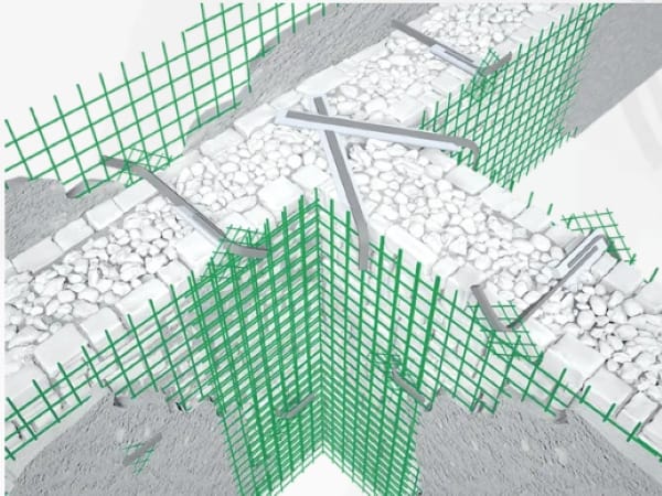 Структурная система армирования malvin SISTEMA RINFORZO STRUTTURALE A MATRICE INORGANICA CRM ARCH-00053047