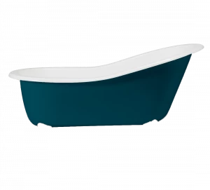 Gentry Home Bexley Cast iron bathtubs with feet Ral 5009 GH101425