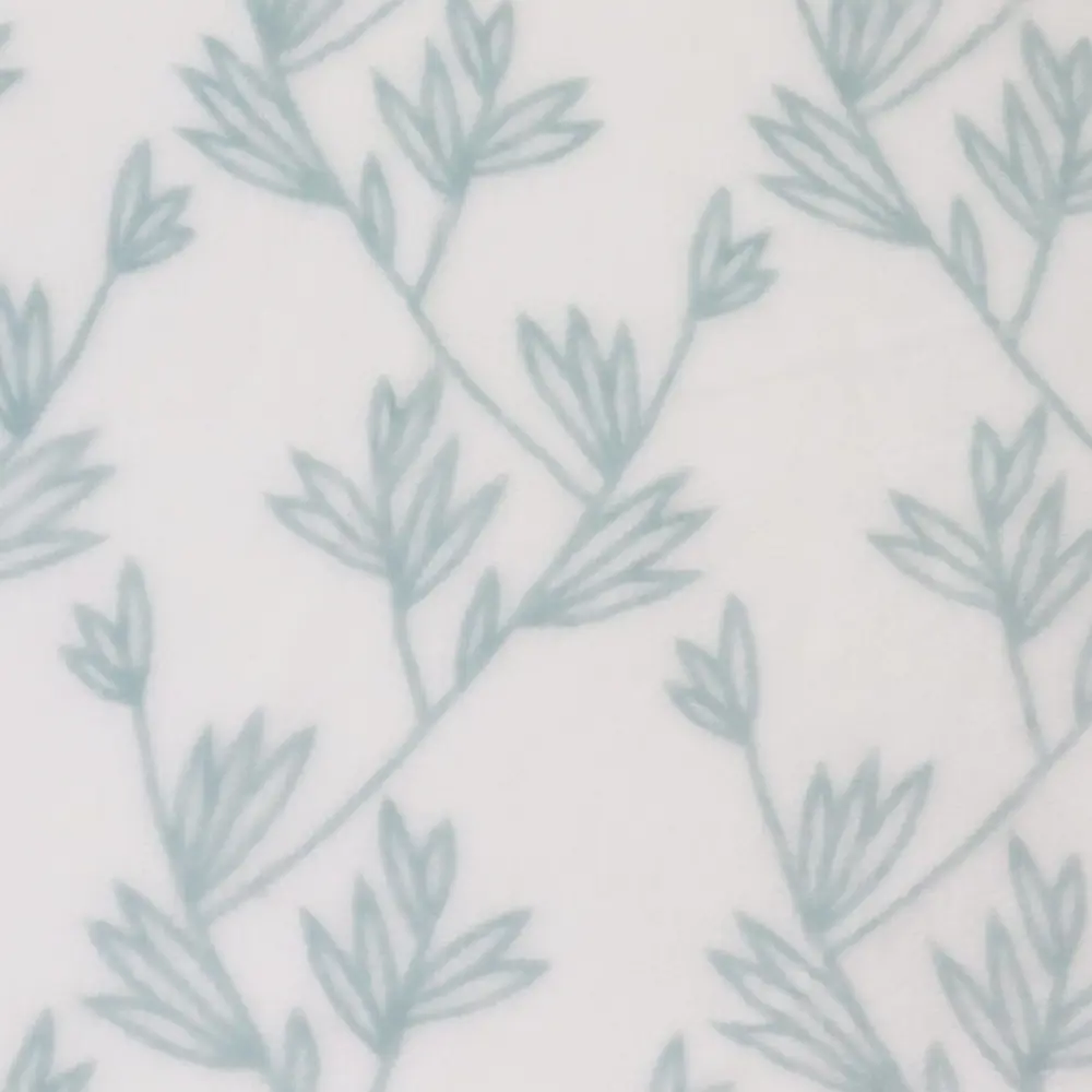 Плед «Fern» 180x200 см фланель цвет бирюзовый 84378926 STLM-2137260 Santreyd