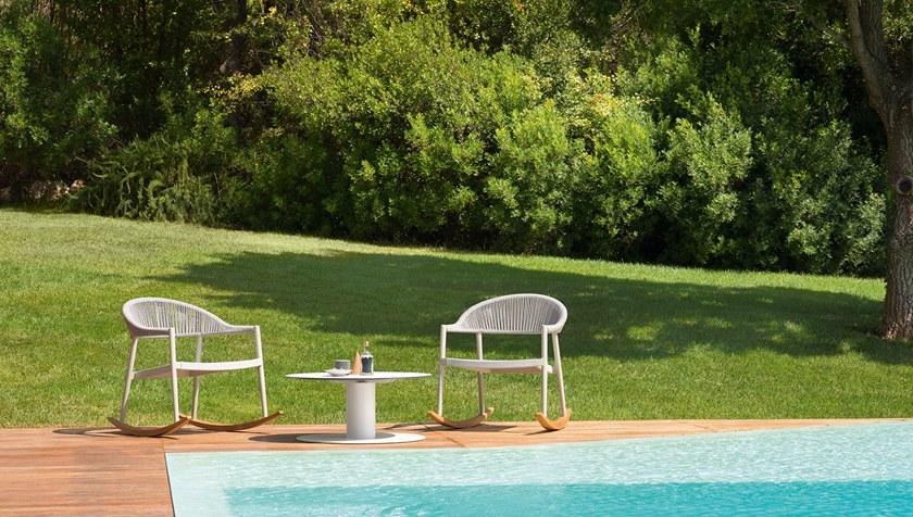 Varaschin Садовый столик круглый из стали Big 136t - Вид №7