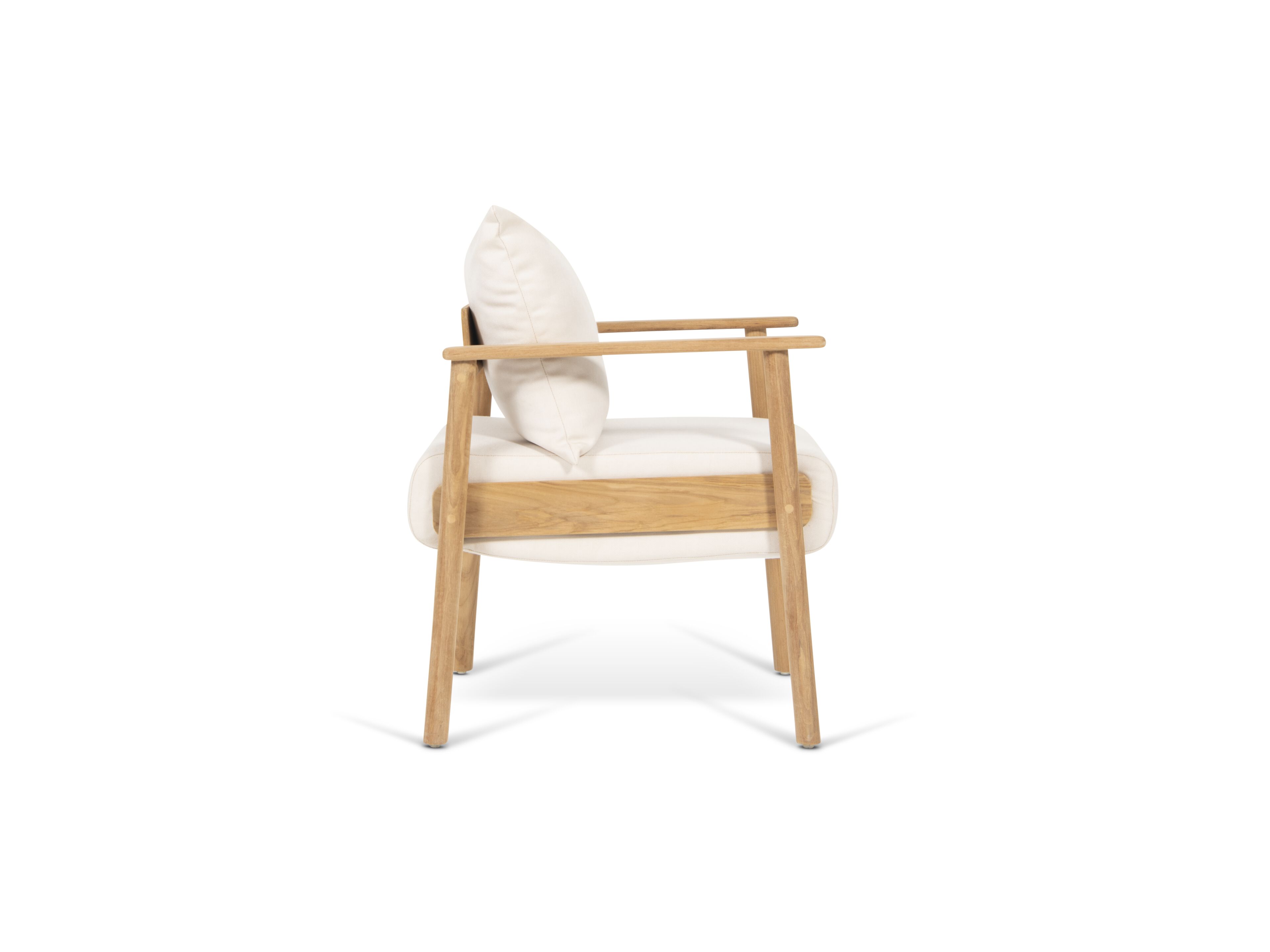 Садовый стул из тикового дерева с подушками Sunbrella FJAKA Pomalo ARCH-00099201 - Вид №4