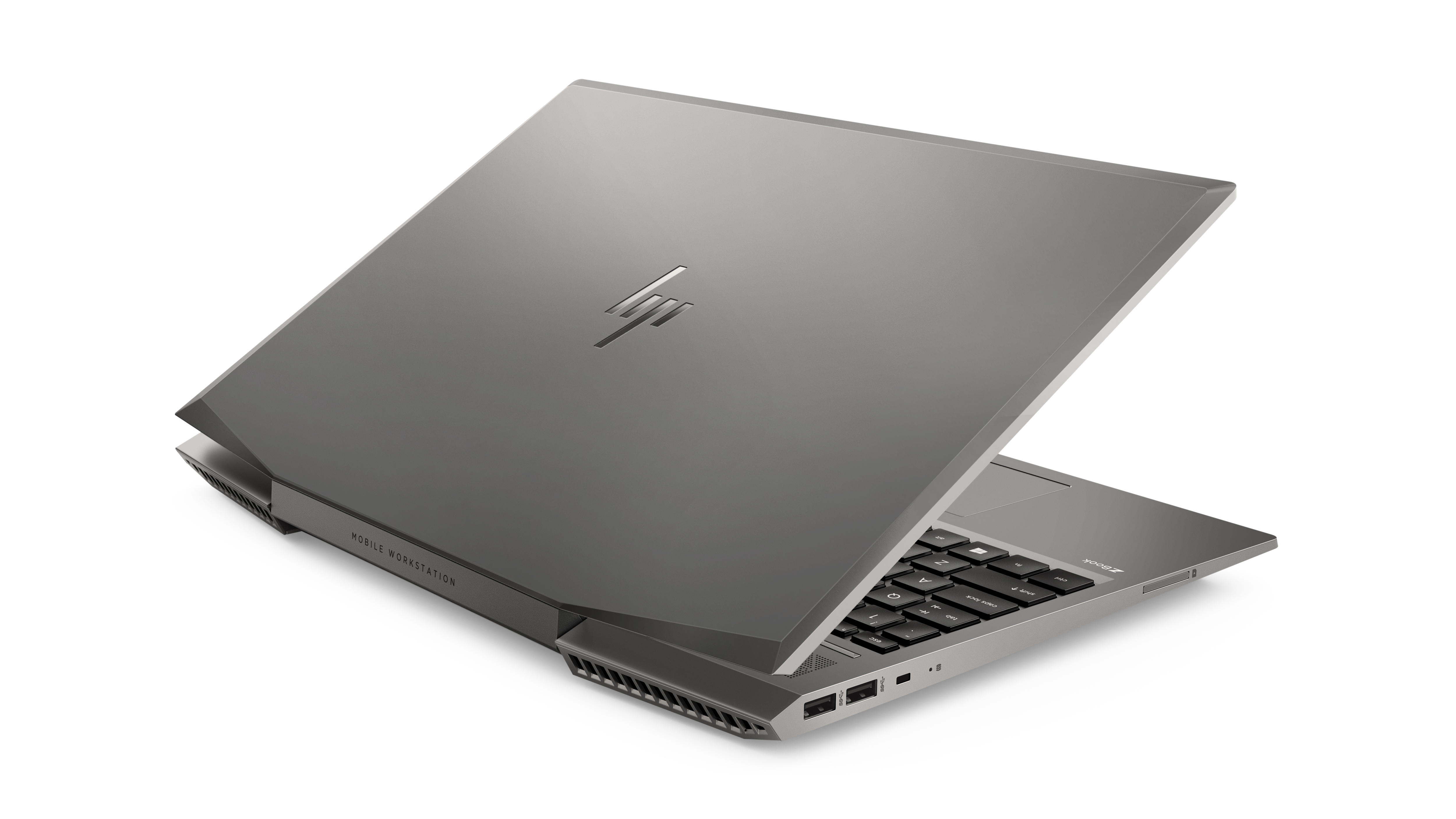 2ZC55EA#ACB zbook 15v g5 15.6"(1920x1080)/intel core i7 8750h(2.2ghz)/8192mb/256ssdgb/nodvd/ext:nvidia quadro p600/70whr/war 1y/2.16kg/silver/w10pro HP Santreyd  - Вид №3