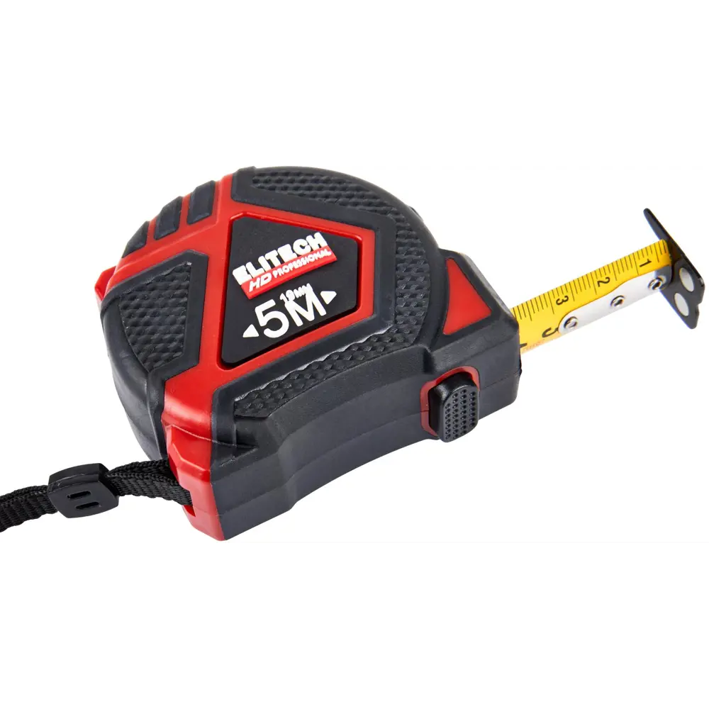 Рулетка измерительная ELITECH HD 5 метров с автоблокировкой 89407175 STLM-1564358 - Вид №3