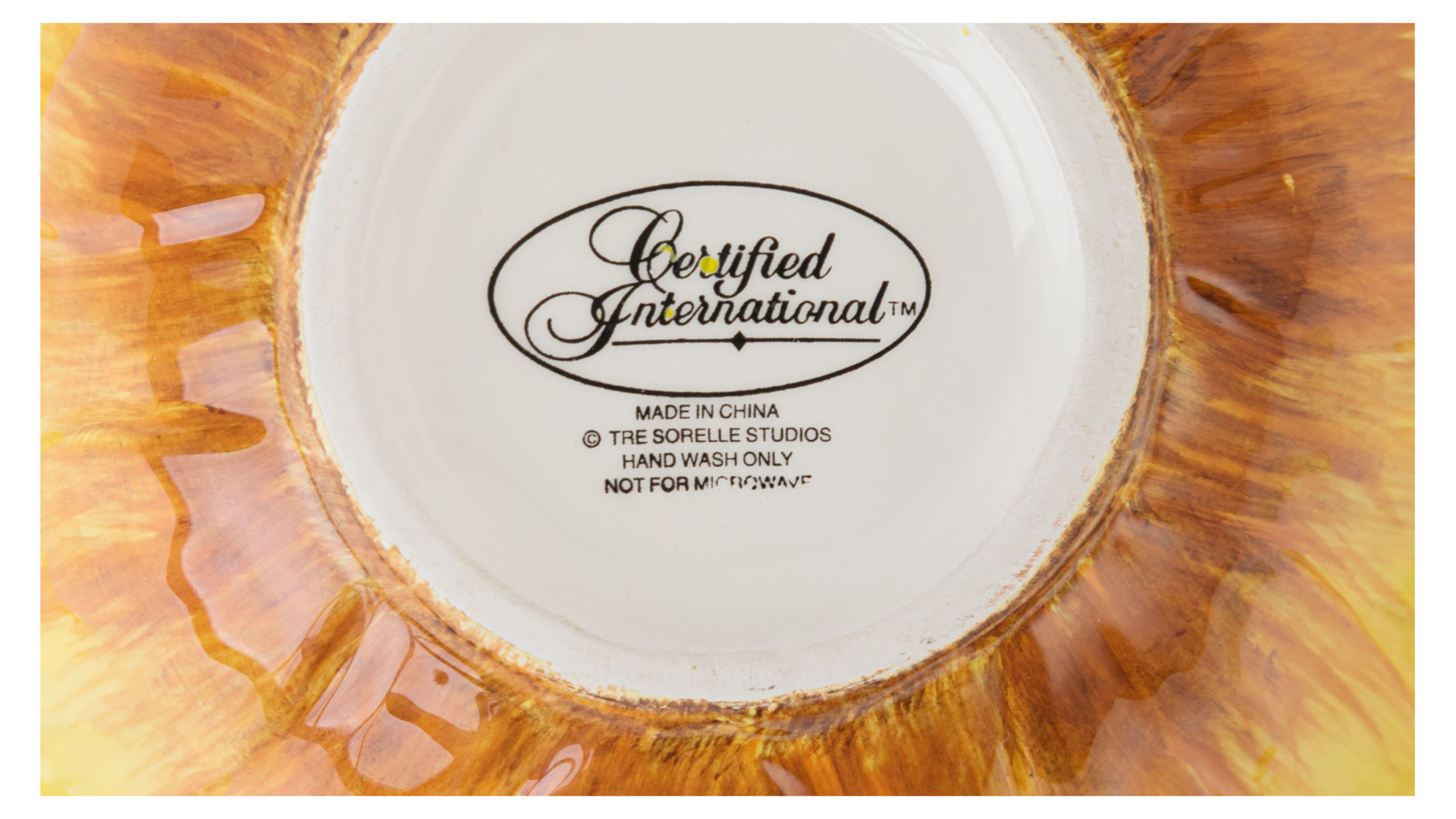 10671432 Certified International Салатник индивидуальный 3D Certified Int. Подсолнухи 16см, керамика Керамика  - Вид №2