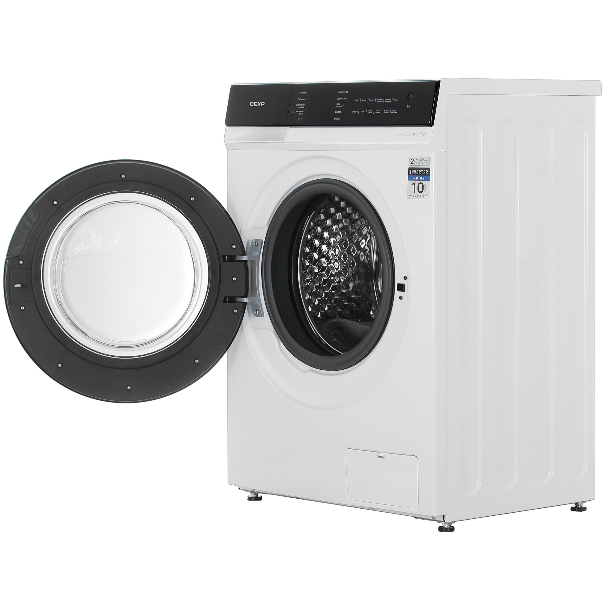 9221479 Стиральная машина DEXP WF-8C1M белый STDN-0037549 - Вид №7