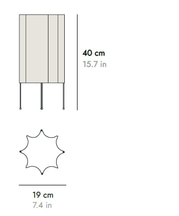 Ткань светодиодная настольная лампа Punt Velasca ARCH-00089112 - Вид №3