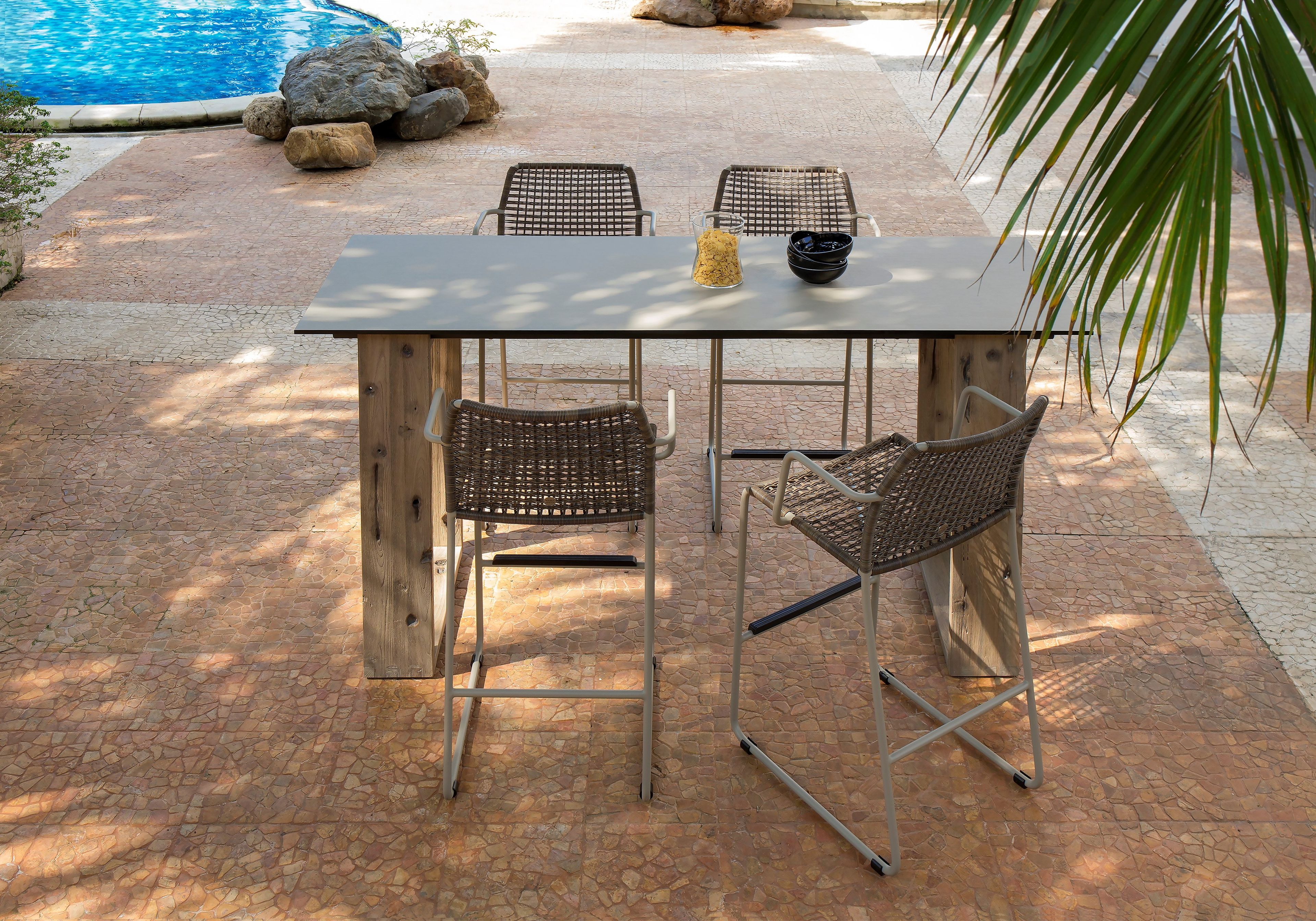 Прямоугольный садовый стол из тикового дерева MAMAGREEN Aiko ARCH-00039349 - Вид №2