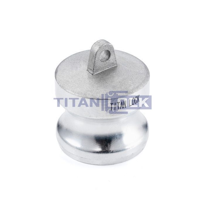 Камлок алюминиевый тип DР, заглушка для розетки 1", TL100DPAL TITAN LOCK  - Вид №2