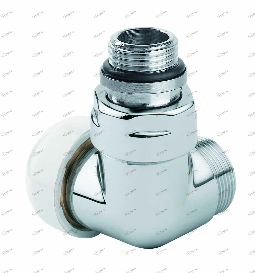 Carlo Poletti V75100ESX Держатель коаксиальный, правый или левый с соединением под стальную трубу 