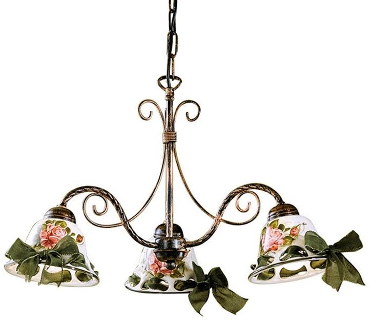 FERROLUCE Керамическая люстра Napoli C363 - c364 -3/5/8 - Вид №2