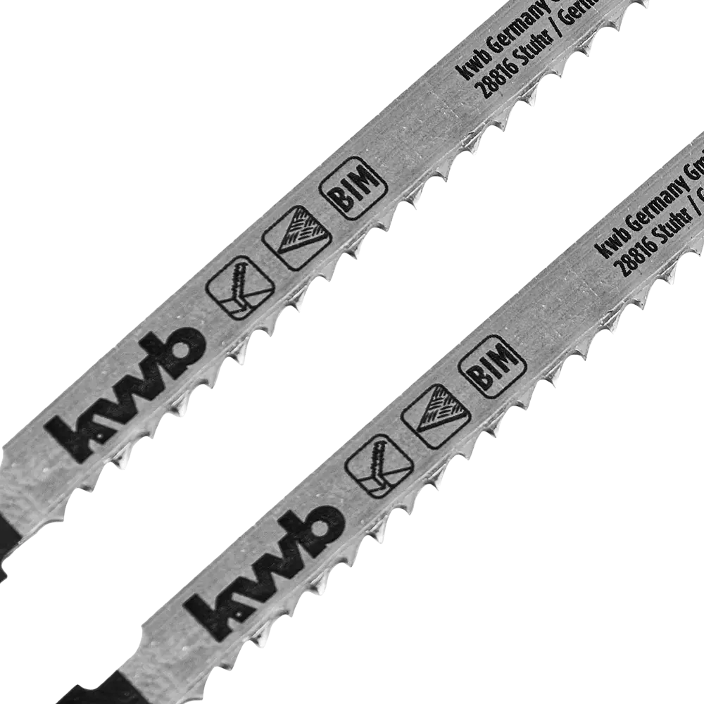 Пилка для лобзика по стали KWB T127DF, 2 шт STLM-2131094 - Вид №1