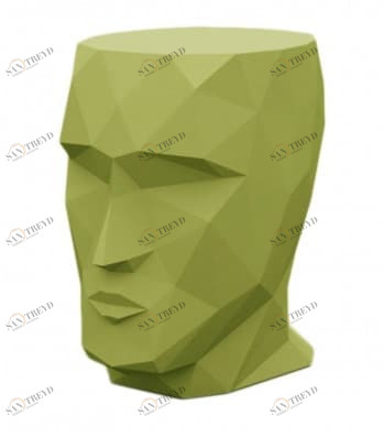 Приставной столик фигурный фисташковый 49 см Adan от Vondom VONDOM ADAN ОТ VONDOM 288871 Зеленый 