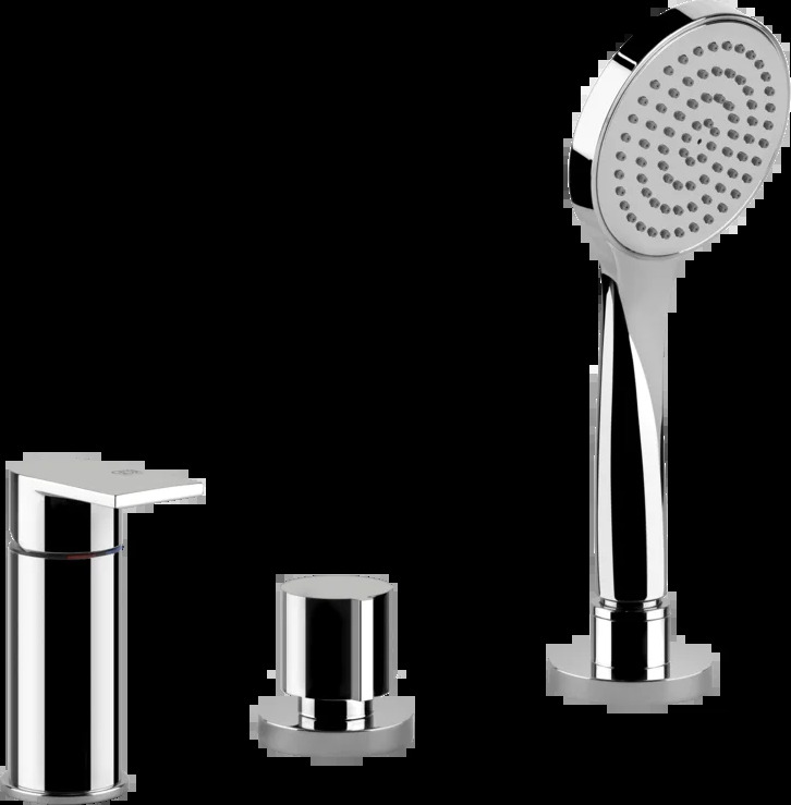 Смеситель для ванны 38643 031 Gessi Via manzoni ХРОМ