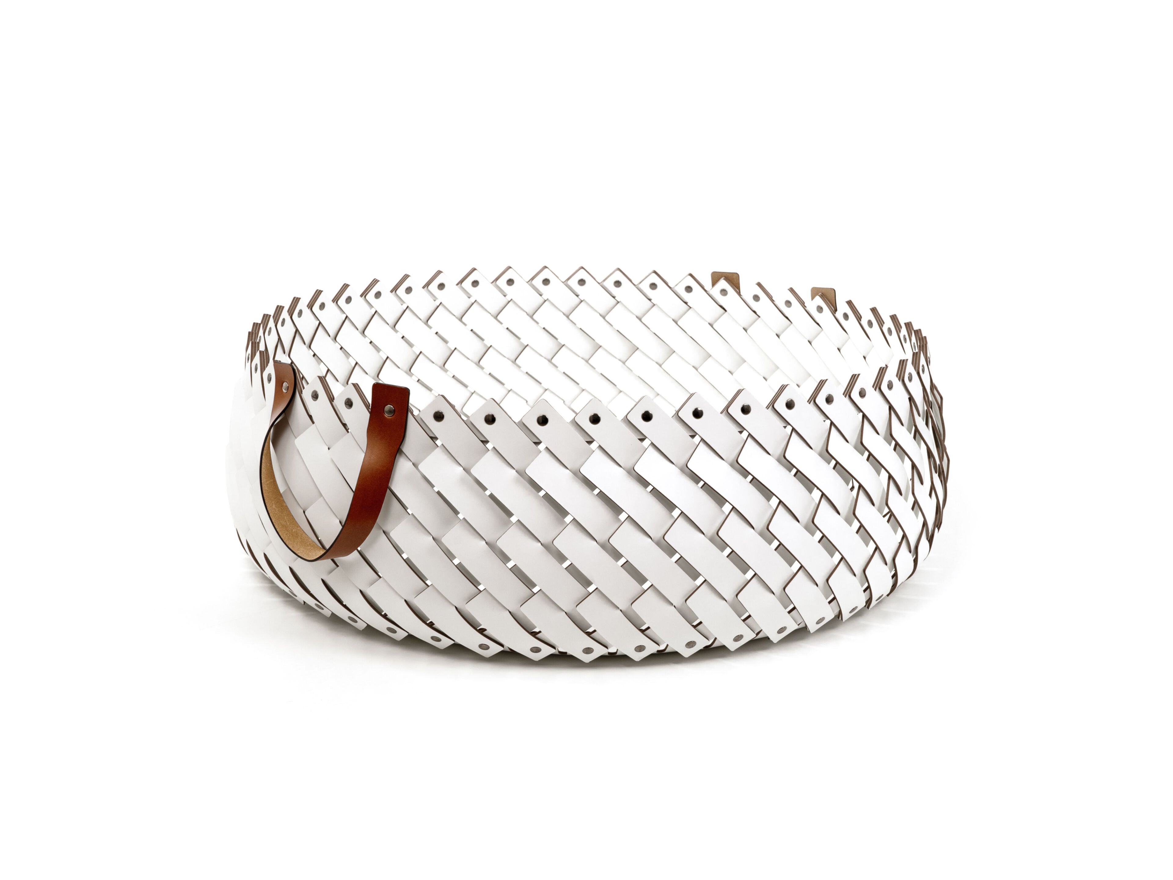 Регенерированная кожаная корзина с ручками Pinetti ALMERIA ARCH-00073527