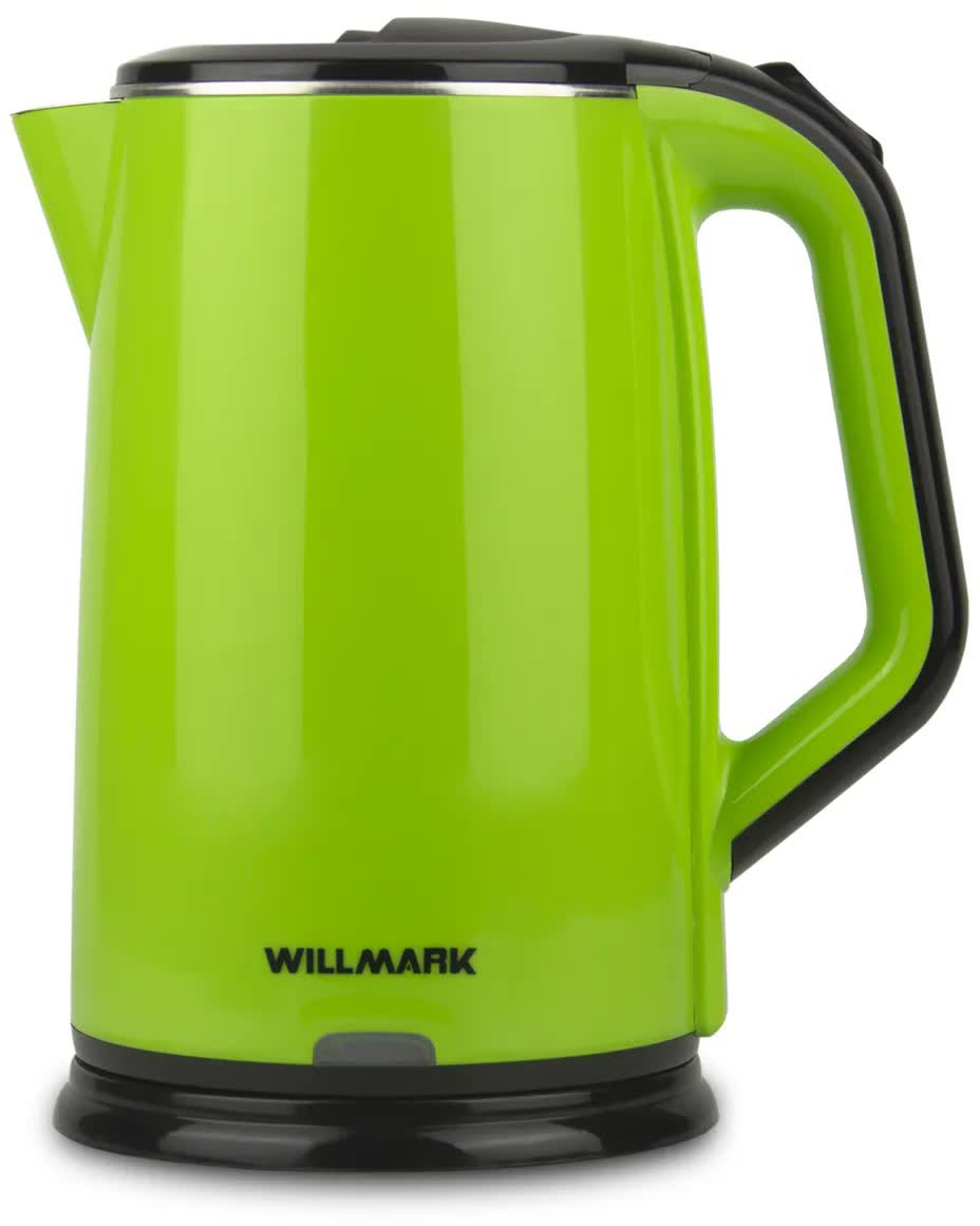 5343862 Электрочайник WILLMARK WEK-2012PS зеленый STDN-0059445