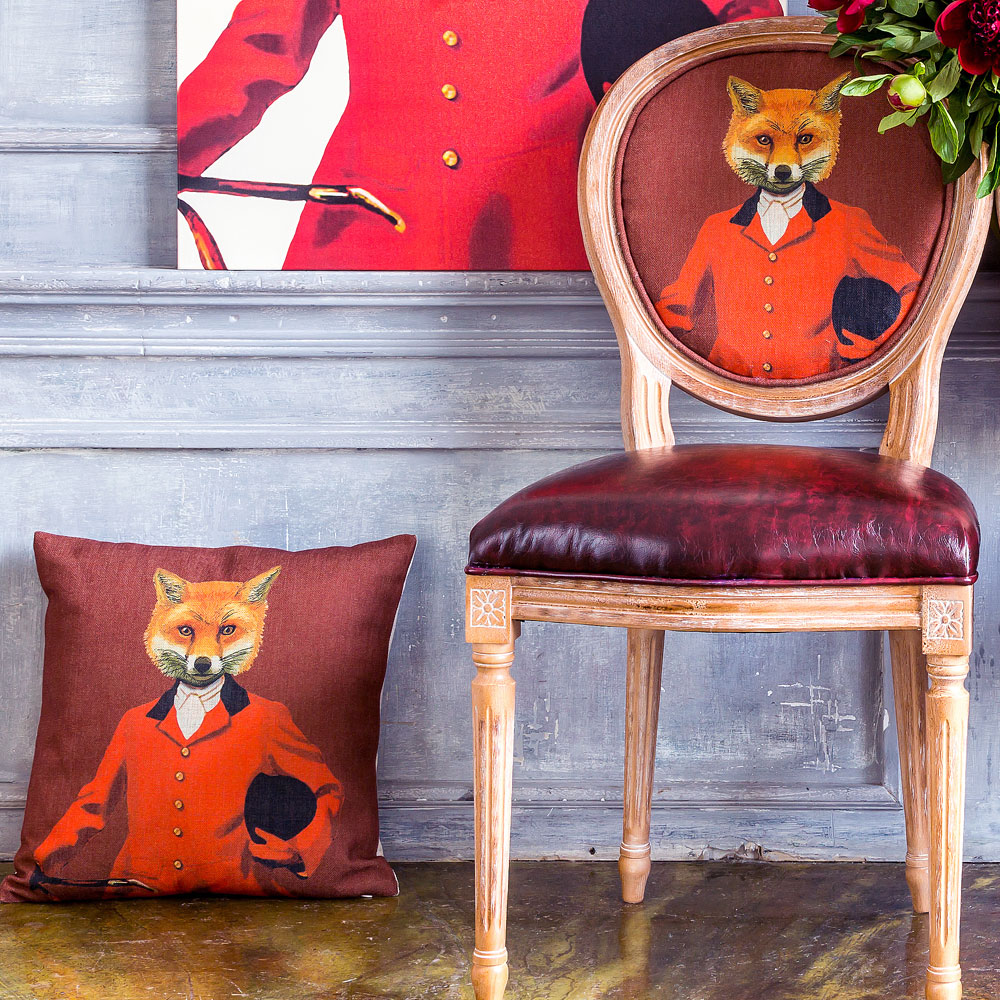 2719011 Декоративная подушка «Мистер Лис», версия Шоколад Object Desire  - Вид №3