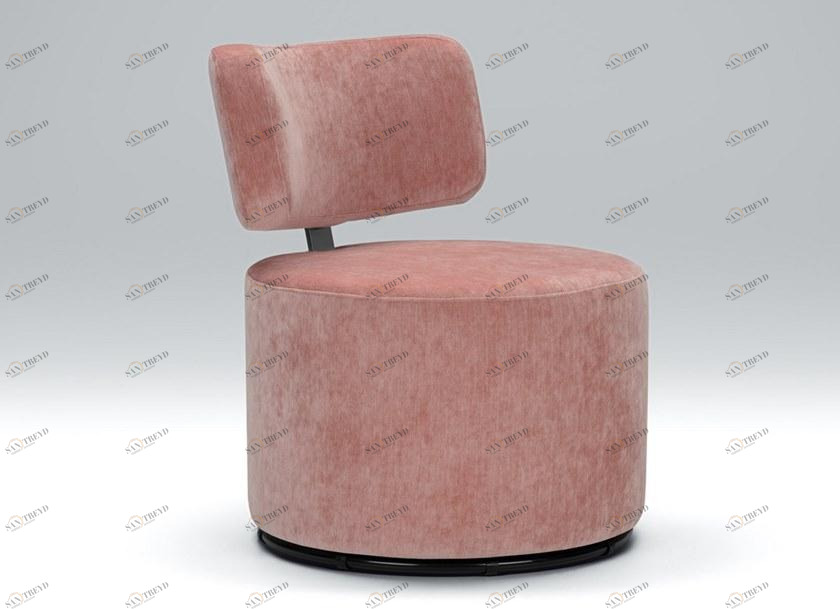 Sits Вращающееся кресло с обивкой из бархата sun-id-1394725