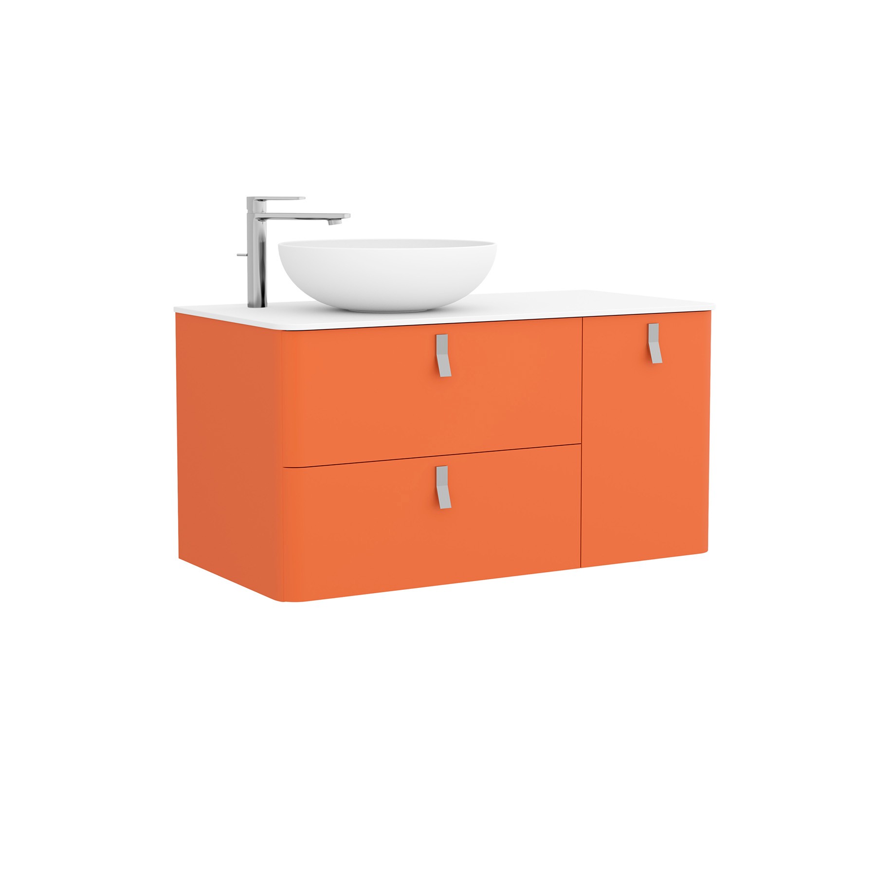 24637 SALGAR Мебель для умывальника UNIIQ 1200 правая KAKI Каки  - Вид №2