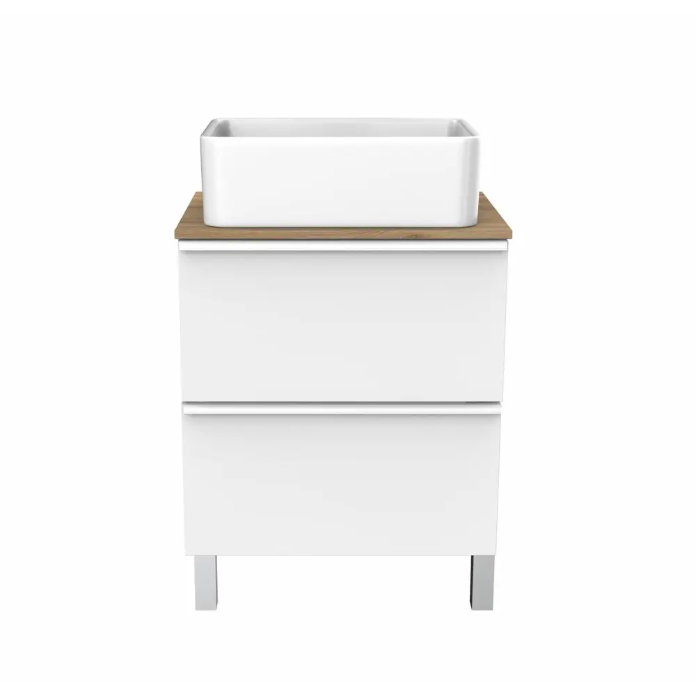 Столешница AQUATON Хюгге 60 с естественной текстурой дуба Сантана 89337583 STLM-0990592 - Вид №4