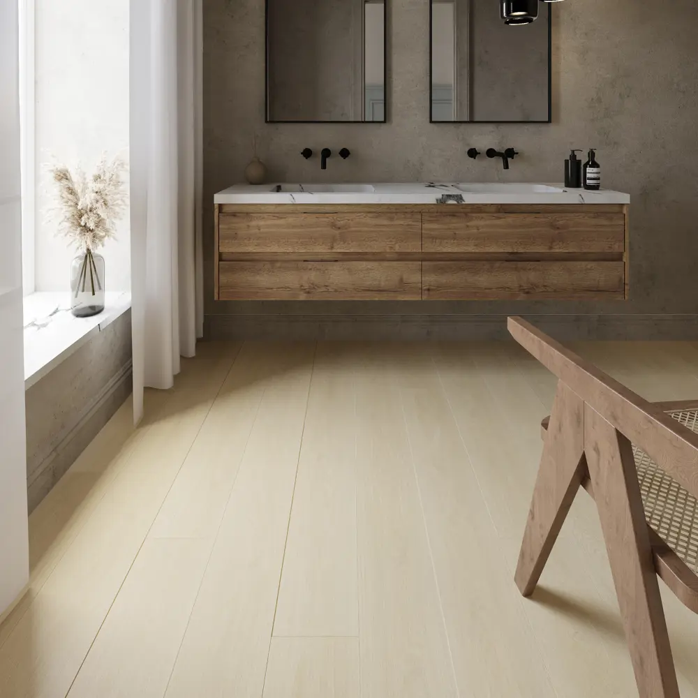 91409645 SPC плитка AlixFloor Natural Line Дуб натуральный светлый 43 класс толщина 5 мм 2.009, м², цена за упаковку цена за упак STLM-0892632