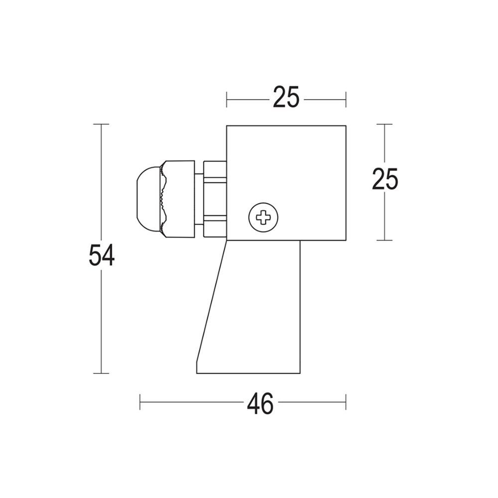 MicroSegno Spot Strap SQ 24V Ghidini Микропроекторы - Power Hub .05 Темно-Cерый (Матовый)  - Вид №1