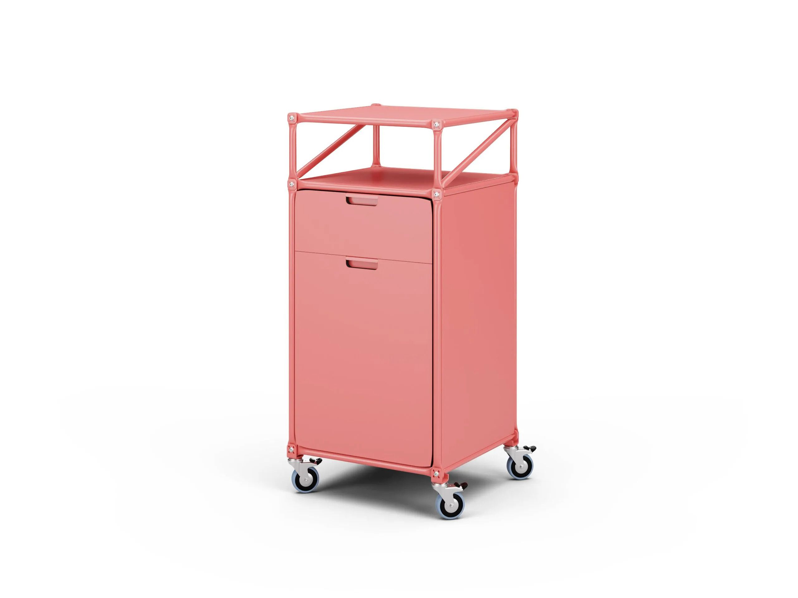 Металлический офисный комод с колесами System 180 Colourful Structures ARCH-00133292