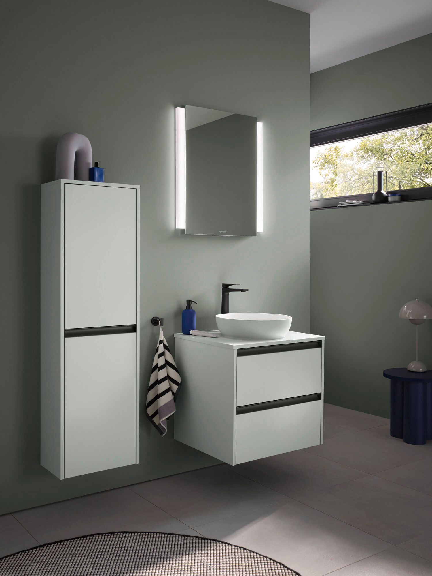 Деревянная одиночная подвесная колонна для ванной комнаты Duravit Sivida ARCH-00129052 - Вид №2