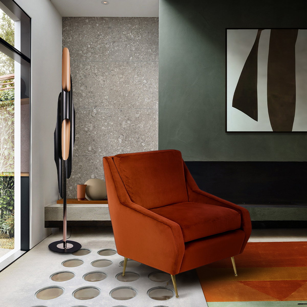 Кресла Romero Armchair Covethouse ESSENTIAL HOME  - Вид №1