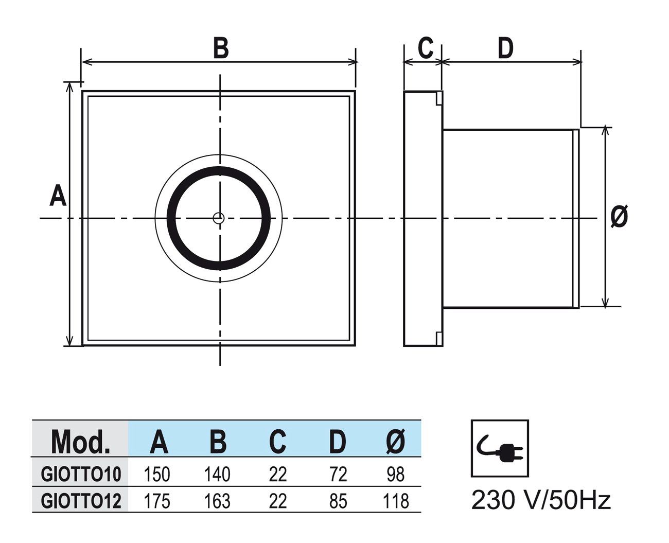 Настенный спиральный аспиратор First Corporation вентиляция ARCH-00132718 - Вид №4