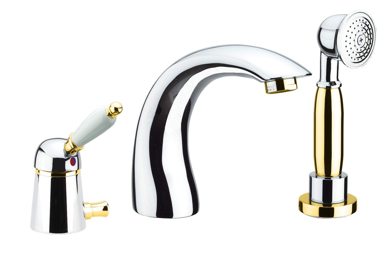 83CO5105 Смеситель для ванны , хром-золото Fiore Imperiale  - Вид №1