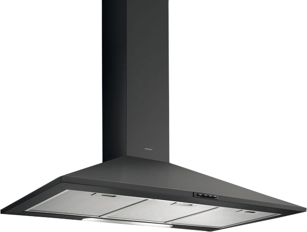 GAIA AN/A/60-PRF0112629B Вытяжки / купольная, 60 см, 650 куб.м., кнопочное управление, черная Jet Air Santreyd 