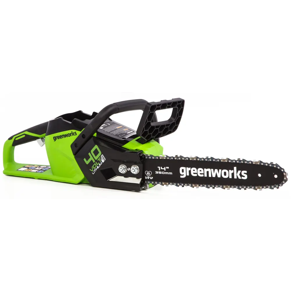 Аккумуляторная пила Greenworks 40V с шиной 35 см - компактная мощность для сада и леса 86837016 STLM-0071914 - Вид №2