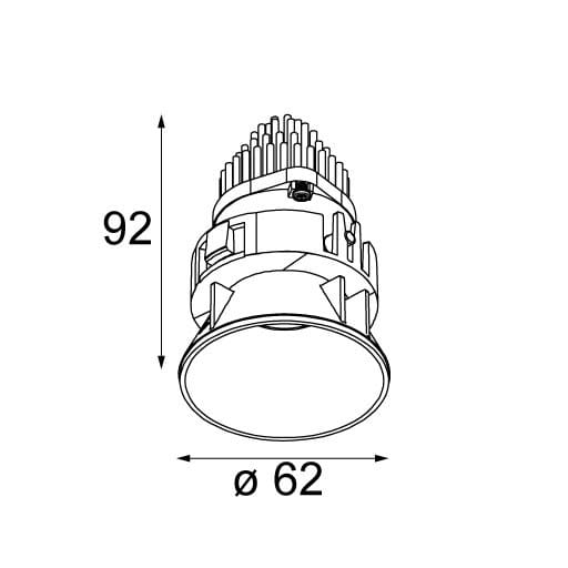 Утопленный светодиодный прожектор Modular Lighting Instruments TETRIX ARCH-00070432 - Вид №131