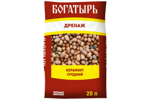 16534314 Дренаж Керамзит средний 20 л 001-DR-KS-000824-4 Богатырь