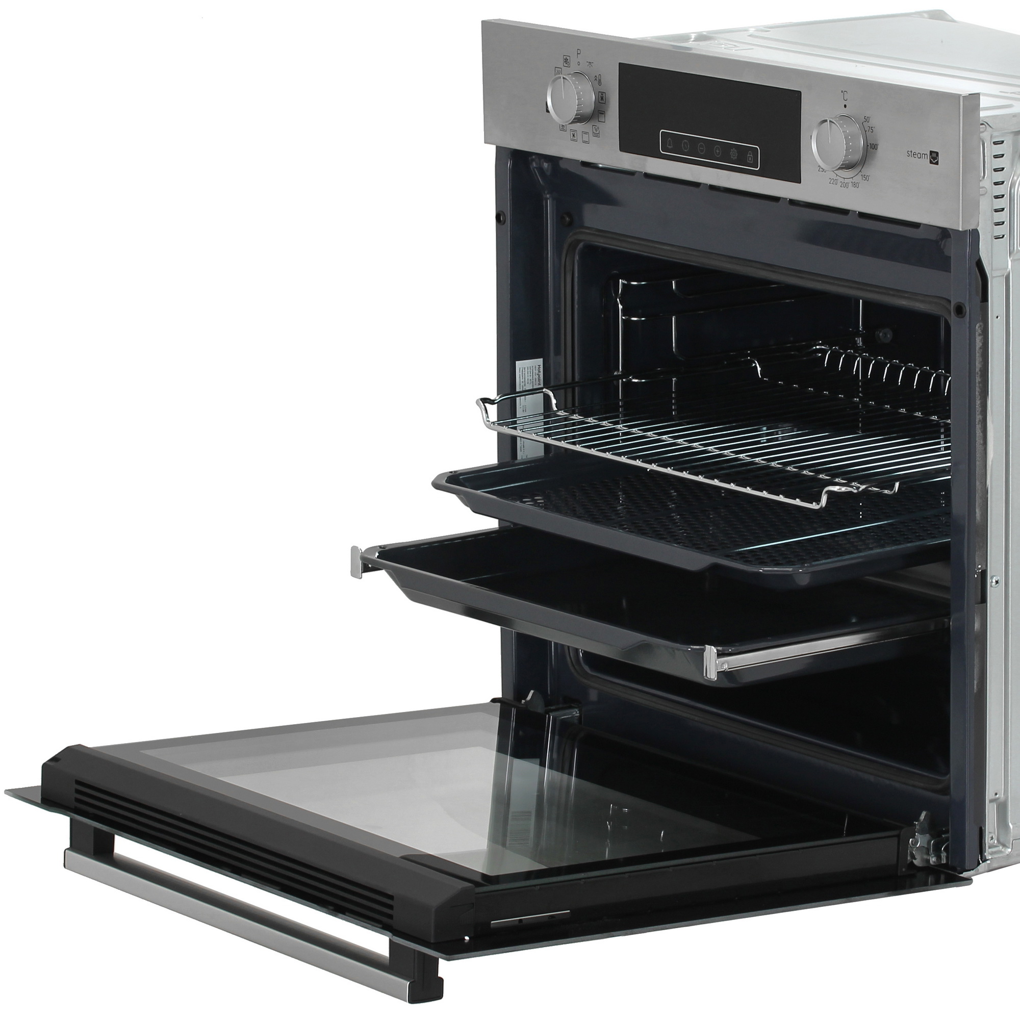 9231960 Электрический духовой шкаф Hotpoint HSTF 1231 JSAH IX серебристый STDN-0051625 - Вид №6