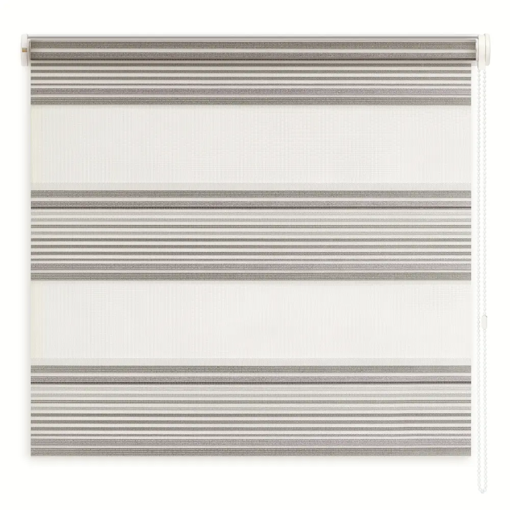 Штора рулонная день-ночь Verona 100x250 см серая 89071370 STLM-2134305 MIAMOZA