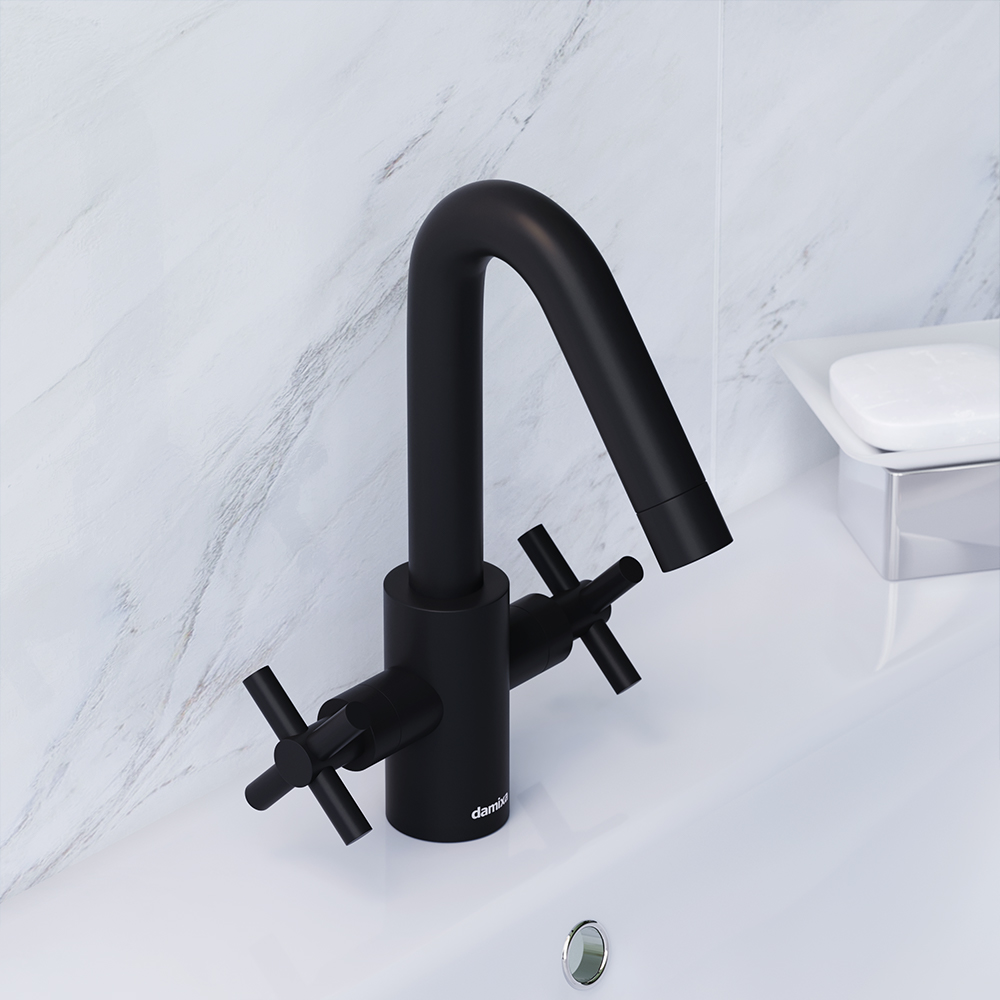 240210000 Blackсмеситель для умывальника Damixa Neo Classic 