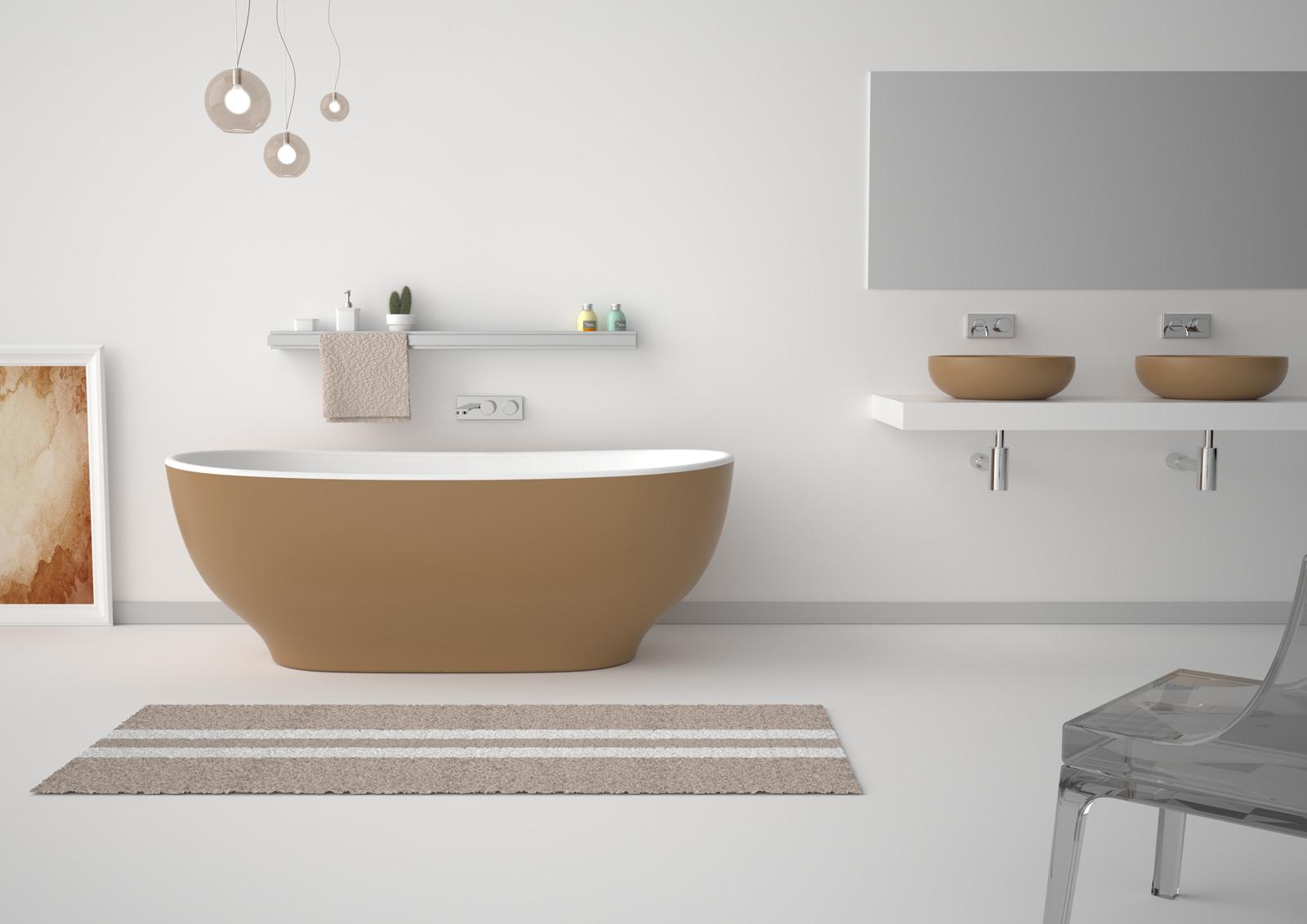 VAMO1 Акриловая ванна отдельностоящая GSG CERAMIC Moon - Вид №2