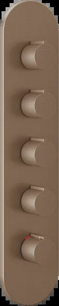 Смеситель для душа 43068 708 Gessi Ventaglio МЕДНЫЙ МАТОВЫЙ PVD