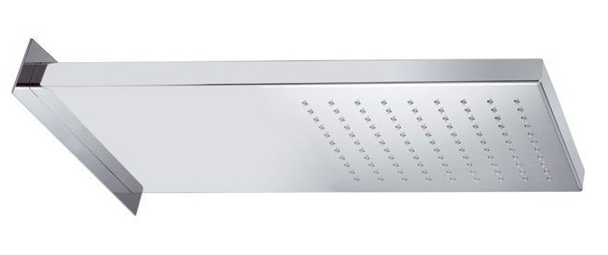 A562-CR Daniel, консольная душ. головка 50x20 см, с распыленной душ. струей, цвет хром Santreyd 