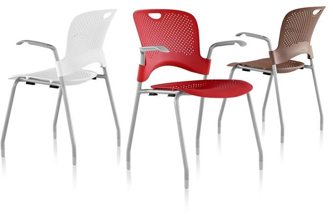 Herman Miller Штабелируемый стул nylon® с подлокотниками Caper sun-id-1376593 - Вид №10